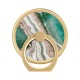 iDeal of Sweden Magnetic Ring Mount - Golden Jade Marble - Universāls magnētisks gredzens-turētājs telefonam