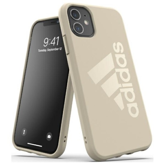 Adidas Originals SP Terra Bio series Back Case priekš Apple iPhone 11 - Bēšs - silikona aizmugures apvalks / vāciņš no ekoloģiski tīra materiāla