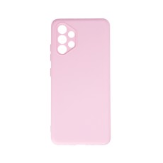 OEM Silicone Back Case (Microfiber Soft Touch) priekš Samsung Galaxy A12 A125 - Gaiši Rozā - matēts silikona aizmugures apvalks