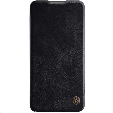 NILLKIN Qin Series Card Holder Leather Flip Case priekš Xiaomi Redmi 9T / Poco M3 - Melns - sāniski atverams maciņš (ādas maks, grāmatiņa, leather book wallet case cover)