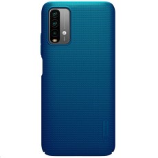 Nillkin Super Frosted Shield Matte PC Mobile Cover priekš Xiaomi Redmi 9T / Poco M3 - Zils - plastikas aizmugures apvalks (bampers, vāciņš, PU back cover, bumper shell)