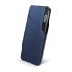 Smart View Window Wake / Sleep Book Case priekš Samsung Galaxy S21 Ultra G998 - Zils - sāniski atverams maciņš ar lodziņu / grāmatveida maks
