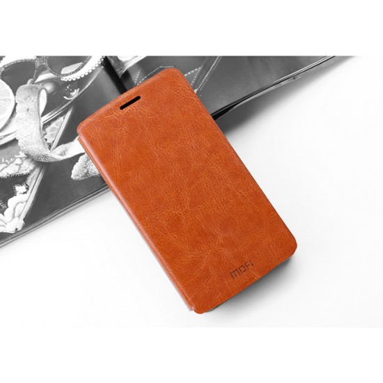 Mofi New Rui priekš LG G4 H815 - Brūns - sāniski atverams maciņš ar stendu (ādas maks, grāmatiņa, leather book wallet case cover stand)