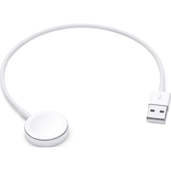 Apple 0.3m MX2G2ZM/A Magnetic USB Charging Cable priekš Apple Watch - magnētisks bezvadu USB lādētājs paliktnis