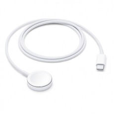Apple 1m MT0H3ZM/A Magnetic USB-C Charging Cable priekš Apple Watch - magnētisks bezvadu USB Type-C lādētājs paliktnis