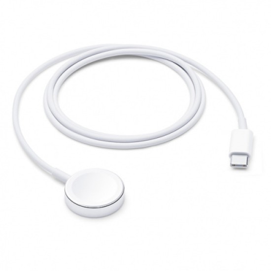 Apple 1m MX2H2ZM/A Magnetic USB-C Charging Cable priekš Apple Watch - magnētisks bezvadu USB Type-C lādētājs paliktnis