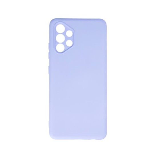 OEM Silicone Back Case (Microfiber Soft Touch) priekš Samsung Galaxy A52 A525 / A52 5G A526 / A52s 5G A528 - Gaiši Violets - matēts silikona aizmugures apvalks