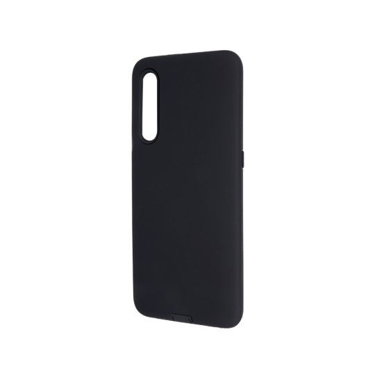 Defender Smooth Back Case priekš Samsung Galaxy A32 4G A325 - Melns - triecienizturīgs silikona aizmugures apvalks / bampers-vāciņš