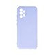 OEM Silicone Back Case (Microfiber Soft Touch) priekš Samsung Galaxy A32 4G A325 - Gaiši Violets - matēts silikona aizmugures apvalks