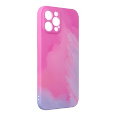 Forcell Pop Back Case priekš Apple iPhone 12 Pro Max - Rozā - silikona aizmugures apvalks / bampers-vāciņš