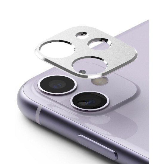 Ringke Camera Lens Metal protector priekš Apple iPhone 11 - Sudrabains - metālisks aizmugurējās kameras aizsargs