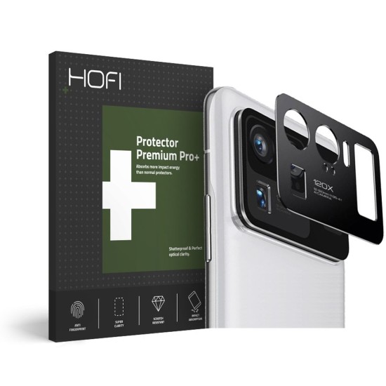 Hofi Metal Styling Camera Lens protector priekš Xiaomi Mi 11 Ultra - Aizmugurējās kameras metāla aizsargs