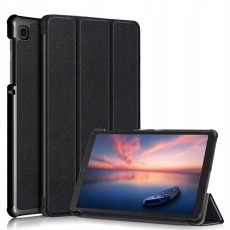Tech-Protect Smart Case priekš Samsung Galaxy Tab A7 Lite T220 / T225 - Melns - sāniski atverams maciņš ar magnētu un stendu