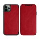 Eco Leather Book Case для Apple iPhone 12 Pro Max - Красный - чехол-книжка с магнитом из искусственной кожи