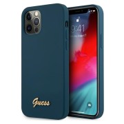 Guess Silicone Script Gold Logo series