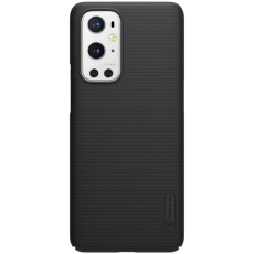 Nillkin Super Frosted Shield Matte PC Mobile Cover priekš OnePlus 9 Pro - Melns - plastikas aizmugures apvalks / bampers-vāciņš