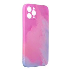 Forcell Pop Back Case priekš Apple iPhone 12 Pro - Rozā - silikona aizmugures apvalks / bampers-vāciņš