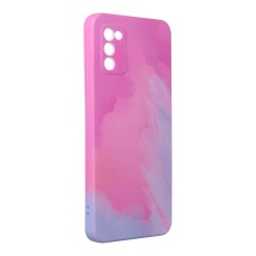 Forcell Pop Back Case priekš Samsung Galaxy A02s A025G - Rozā - silikona aizmugures apvalks / bampers-vāciņš