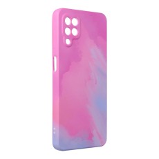 Forcell Pop Back Case priekš Samsung Galaxy A12 A125 - Rozā - silikona aizmugures apvalks / bampers-vāciņš