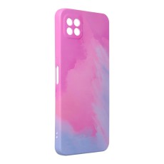 Forcell Pop Back Case priekš Samsung Galaxy A22 5G A226 - Rozā - silikona aizmugures apvalks / bampers-vāciņš