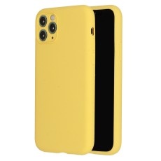 Vennus Silicone Lite Back Case priekš Apple iPhone 12 - Dzeltens - silikona aizmugures apvalks / bampers-vāciņš
