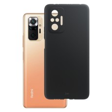 3MK Matt Case priekš Xiaomi Redmi Note 10 Pro - Melns - matēts silikona aizmugures apvalks / bampers-vāciņš