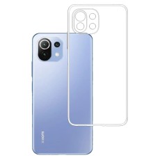 3MK Clear Case priekš Xiaomi Mi 11 Lite / 11 Lite 5G NE - Caurspīdīgs - silikona aizmugures apvalks / bampers-vāciņš