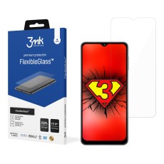 3MK FlexibleGlass Hybrid Tempered Glass / Film protector priekš Samsung Galaxy A22 5G A226 - hibrīds ekrāna aizsargstikls / aizsargplēve