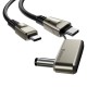 Baseus 2M 2in1 Flash 5A 100W Type-C to Type-C / 5.5 x 2.5 mm Laptop power cable для Macbook / Xiaomi / Asus / Toshiba / HP / Compaq / Lenovo - Чёрный - USB-C дата кабель для зарядки ноутбуков