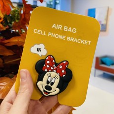 Phone Socket Cute Popping Up Finger Grip Mount - Silicone_36 - Universālais turētājs telefonam