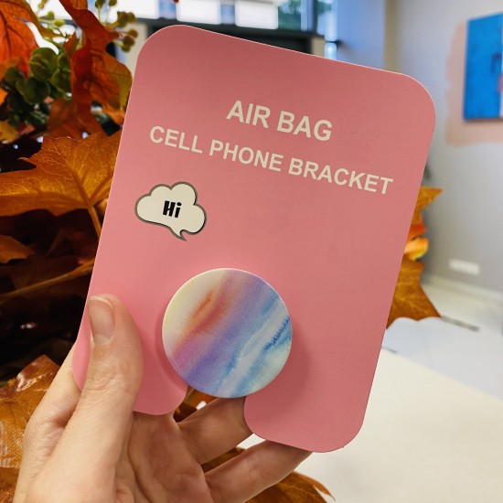 Air Bag Cell Phone Bracket Up Finger Grip Mount - EB series_8 - Universālais turētājs telefonam