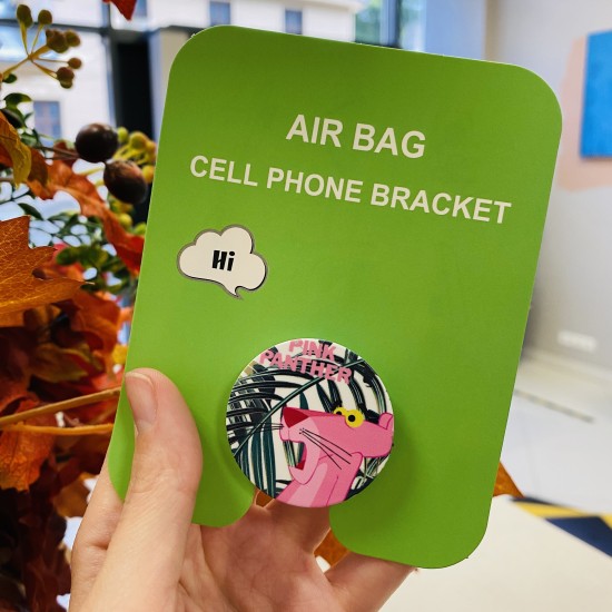 Air Bag Cell Phone Bracket Up Finger Grip Mount - FB style_6 - Universālais turētājs telefonam