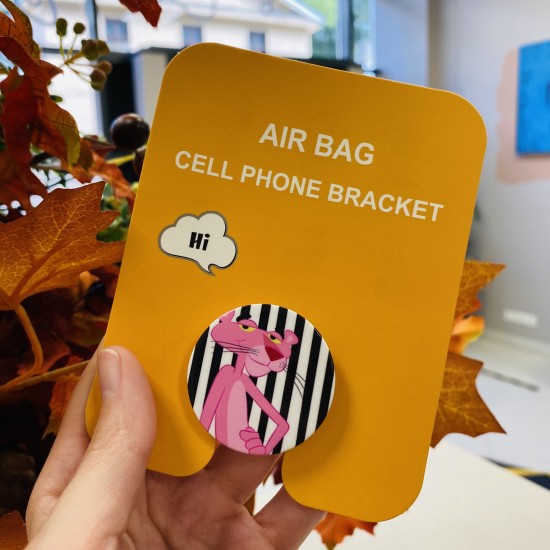 Air Bag Cell Phone Bracket Up Finger Grip Mount - FB style_11 - Universālais turētājs telefonam