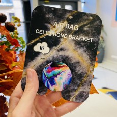 Air Bag Cell Phone Bracket Up Finger Grip Mount - ZC series_10 - Universālais turētājs telefonam