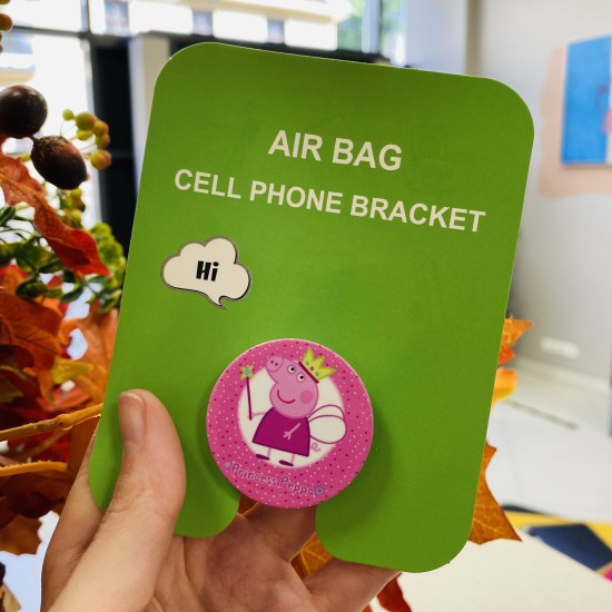 Air Bag Cell Phone Bracket Up Finger Grip Mount - P style_8 - Universālais turētājs telefonam