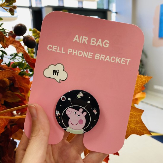 Air Bag Cell Phone Bracket Up Finger Grip Mount - P style_10 - Universālais turētājs telefonam