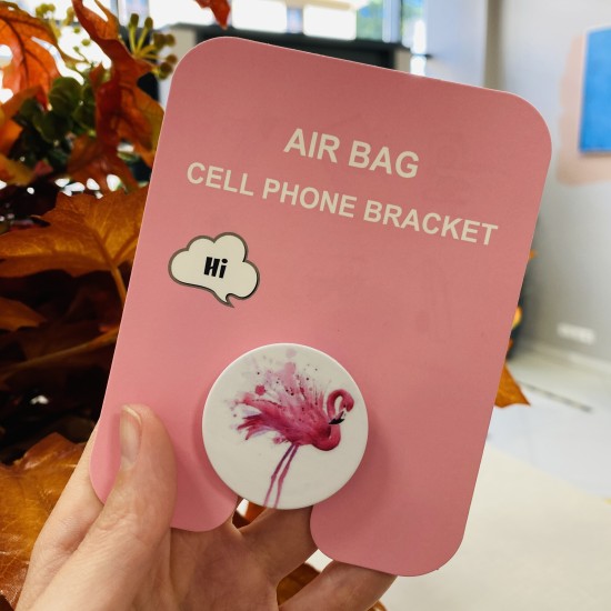 Air Bag Cell Phone Bracket Up Finger Grip Mount - L style_2 - Universālais turētājs telefonam
