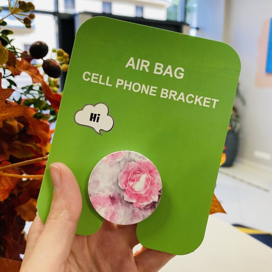 Air Bag Cell Phone Bracket Up Finger Grip Mount - HH series_1 - Universālais turētājs telefonam