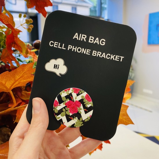 Air Bag Cell Phone Bracket Up Finger Grip Mount - HH series_16 - Universālais turētājs telefonam