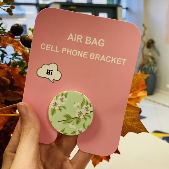 Air Bag Cell Phone Bracket Up Finger Grip Mount - HH series_20 - Universālais turētājs telefonam