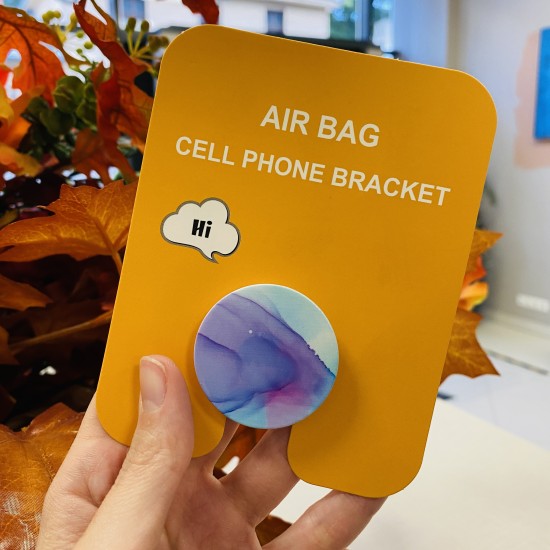Air Bag Cell Phone Bracket Up Finger Grip Mount - SM series_2 - Universālais turētājs telefonam