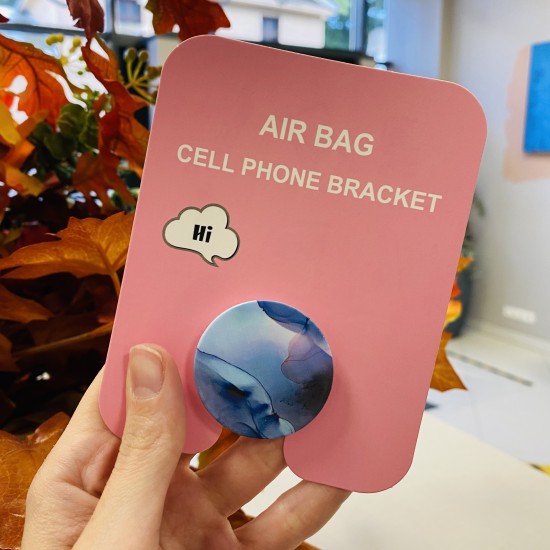 Air Bag Cell Phone Bracket Up Finger Grip Mount - SM series_4 - Universālais turētājs telefonam
