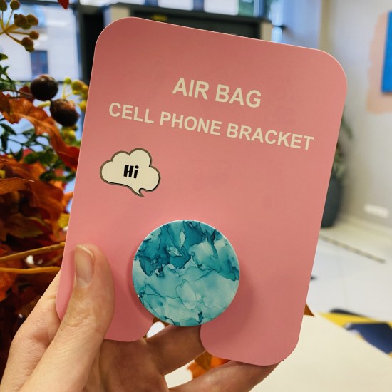 Air Bag Cell Phone Bracket Up Finger Grip Mount - SM series_15 - Universālais turētājs telefonam