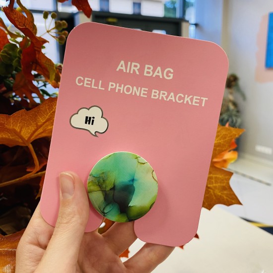 Air Bag Cell Phone Bracket Up Finger Grip Mount - SM series_17 - Universālais turētājs telefonam