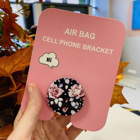 Air Bag Cell Phone Bracket Up Finger Grip Mount - H style_3 - Universālais turētājs telefonam