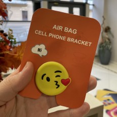 Phone Socket Cute Popping Up Finger Grip Mount - Silicone_42-2 - Universālais turētājs telefonam