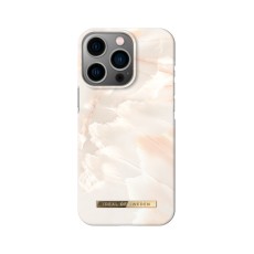 iDeal of Sweden Fashion SS21 Back Case priekš Apple iPhone 13 Pro - Rose Pearl Marble - plastikāta aizmugures apvalks ar iebūvētu metālisku plāksni / bampers-vāciņš