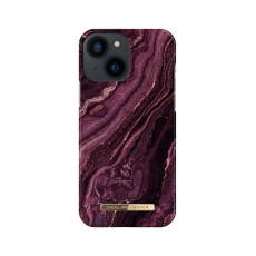 iDeal of Sweden Fashion AW20 Back Case priekš Apple iPhone 13 mini - Golden Plum - plastikāta aizmugures apvalks ar iebūvētu metālisku plāksni / bampers-vāciņš