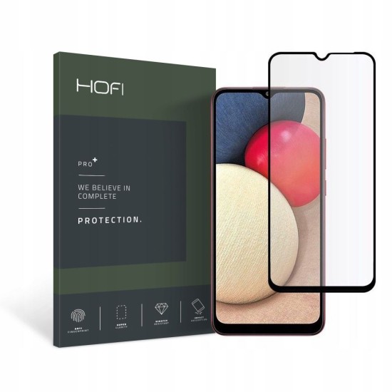Hofi Premium Pro+ 9H Full Glue Tempered Glass Screen Protector priekš Samsung Galaxy A03s A037G / A03 A035G - Ekrāna Aizsargstikls / Bruņota Stikla Aizsargplēve