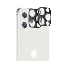 ESR Camera Lens Tempered Glass protector (2 gab.) priekš Apple iPhone 12 Pro Max - Melns - Aizmugurējās kameras aizsargstikls